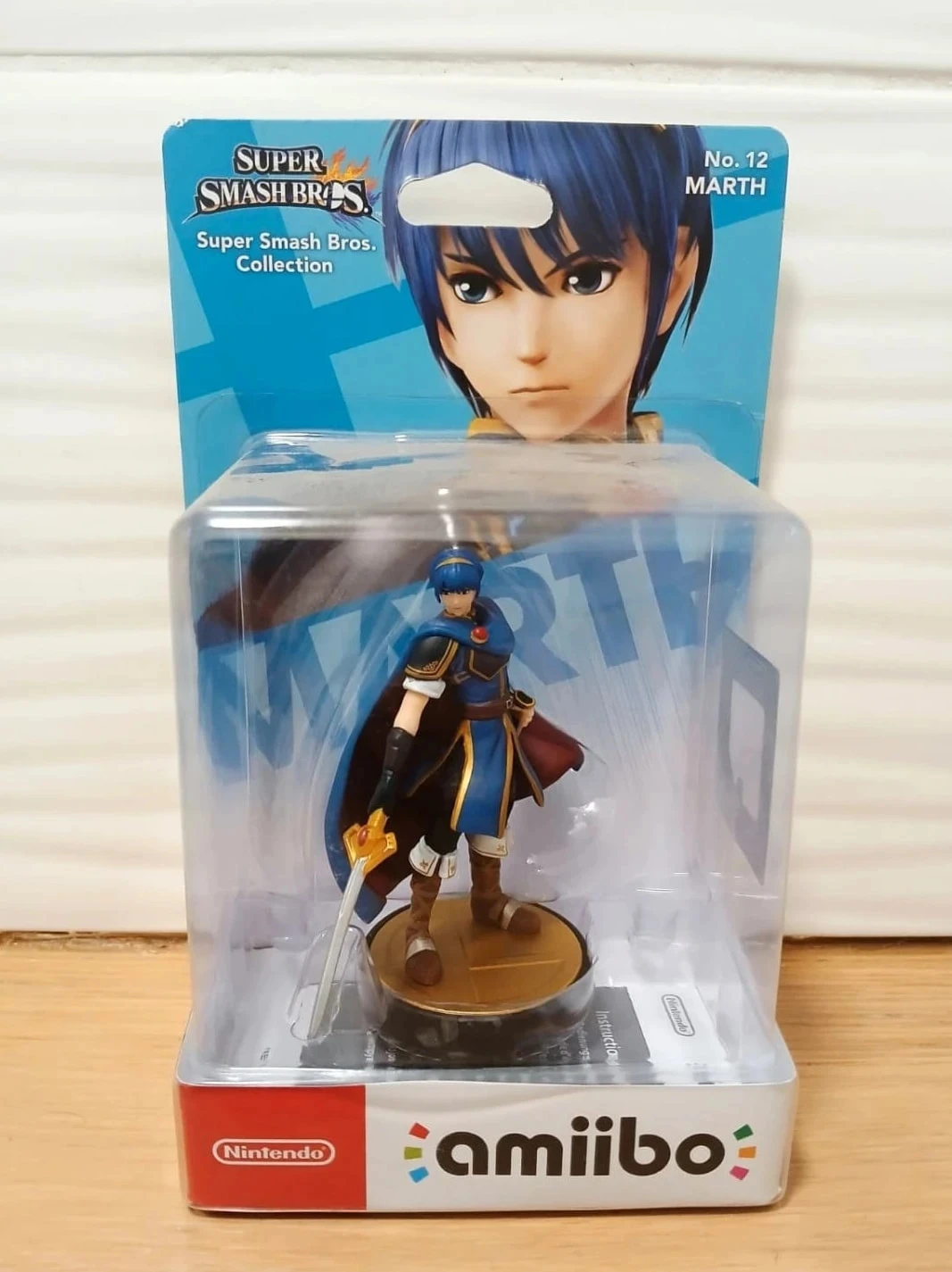 Figurine Nintendo Amiibo Marth 12 Super Smash Bros Collection